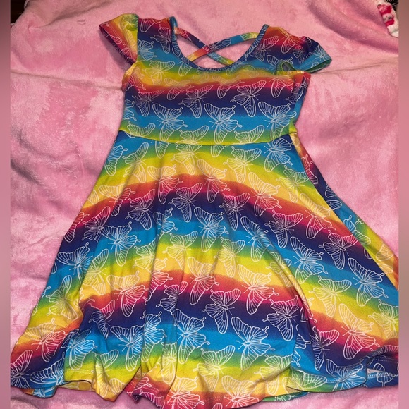 Other - 💕 LAST CHANCE 💕 Girls Colorful Size 6 Butterfly Dress